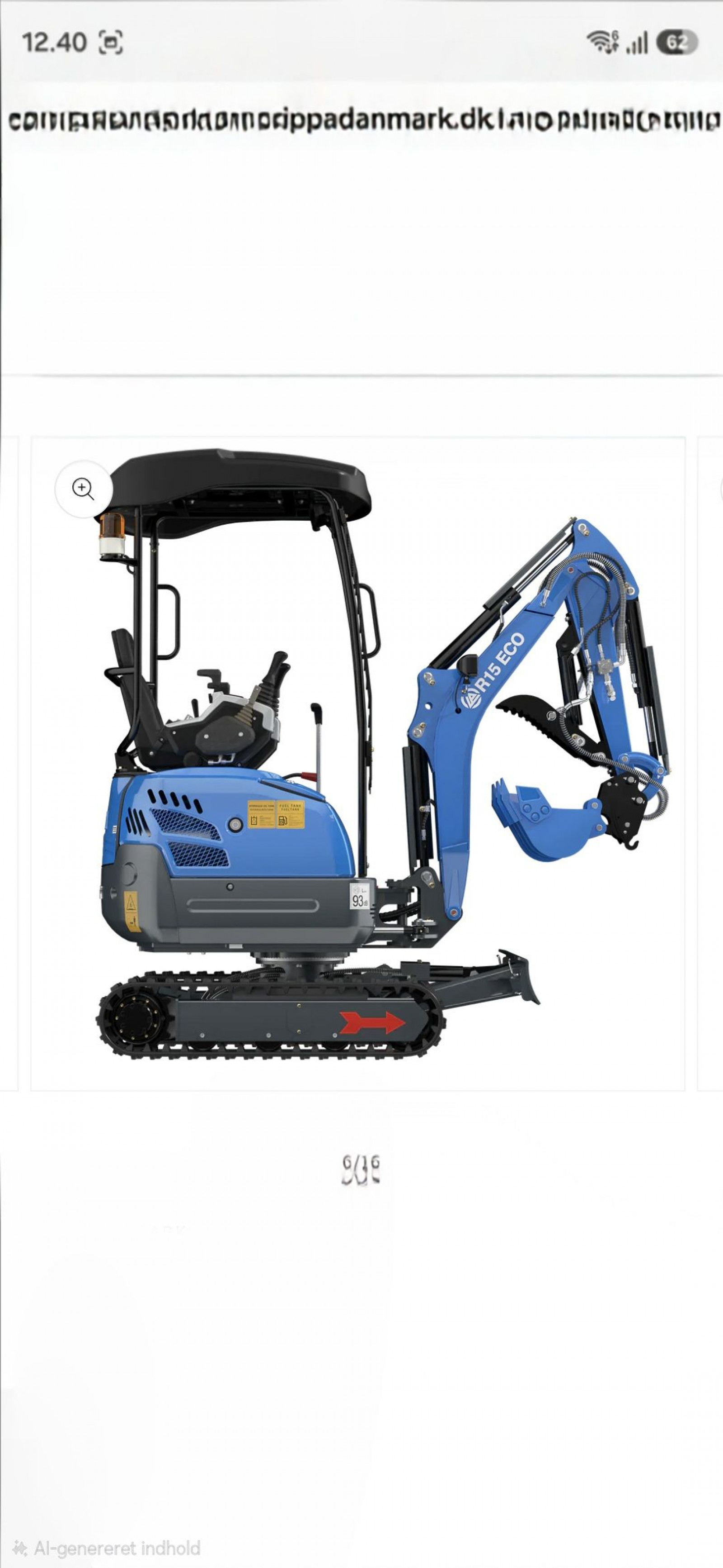 Minigraver 1,5 tons